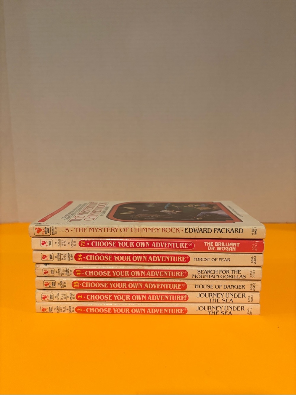 Choose your own adventure book collection